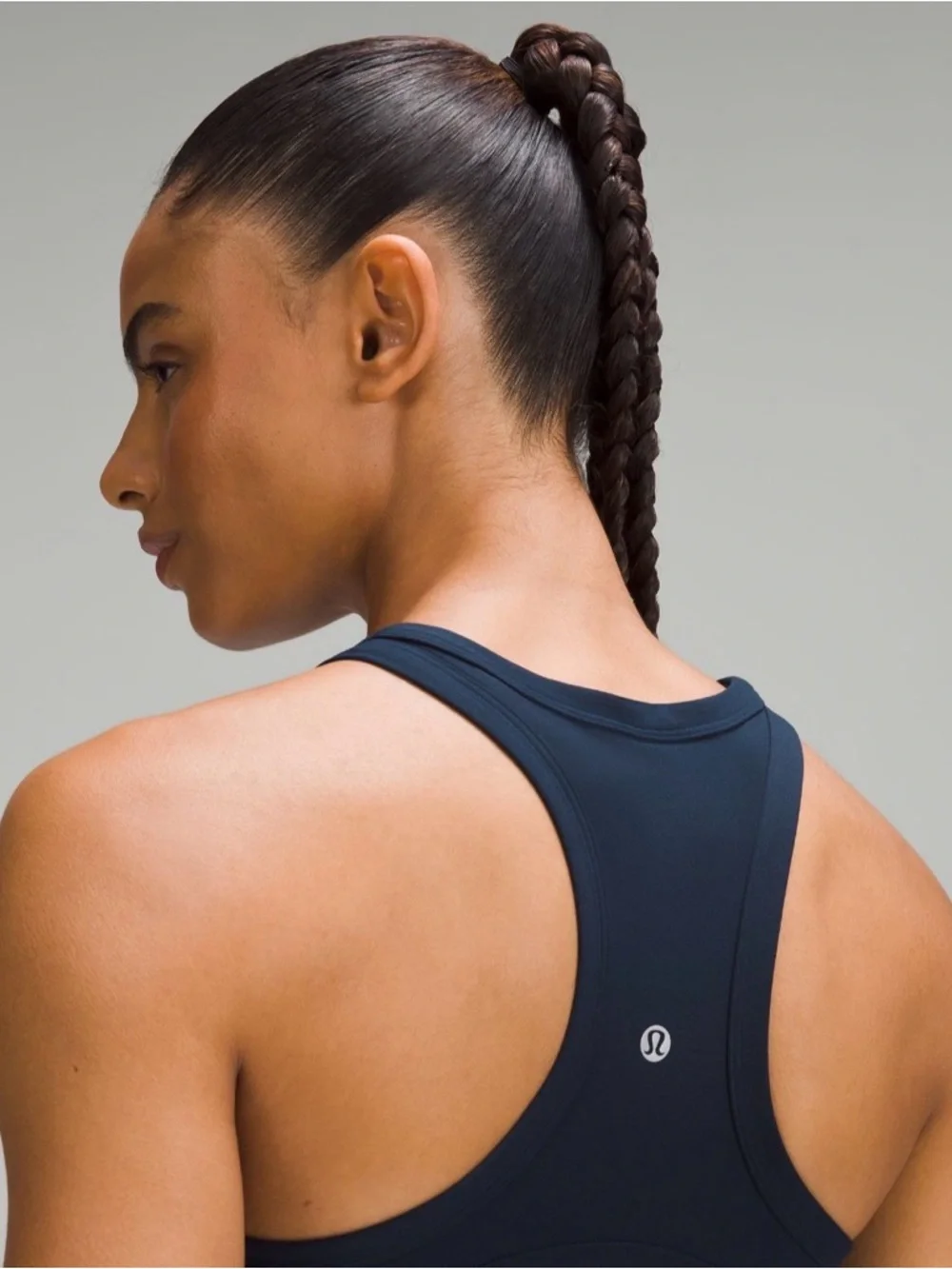 Lululemon Align Waist Length Tank Sz 10 True Navy NWT - Picture 3 of 7